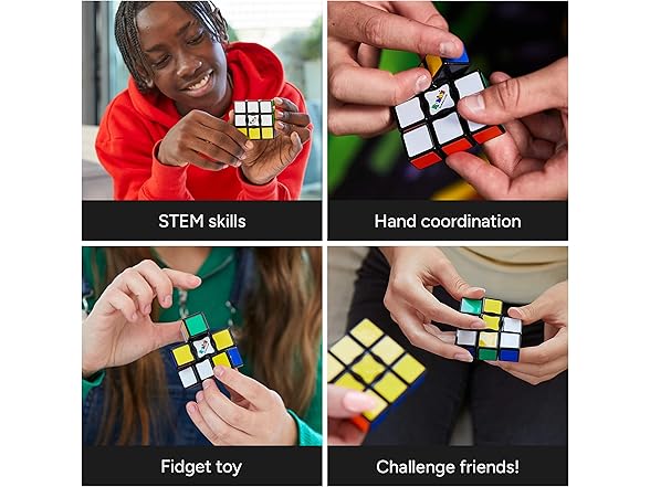 Rubik's Cube, Edge, 3x3x1 Cube for Beginners