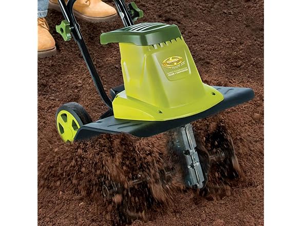 Sun Joe TJ604E-RM 16-inch 13.5 AMP Electric Garden Tiller/Cultivator
