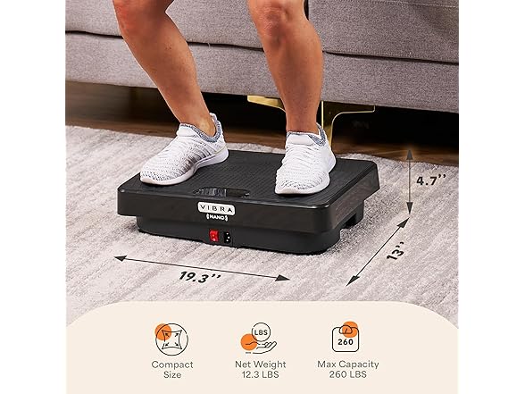 Lifepro VibraNano Most Compact Vibration Plate