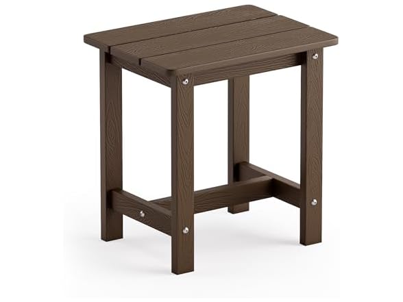 Outdoor Side Table, HDPS Small Outdoor
