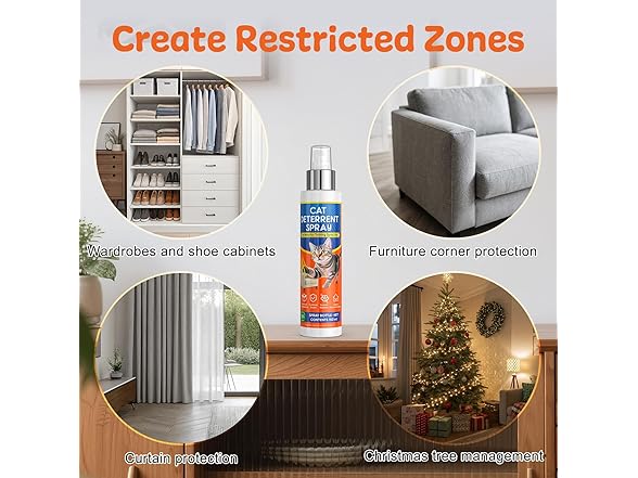 Jilca Cat Deterrent Spray