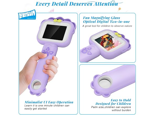 LELESUN Kids' Microscope
