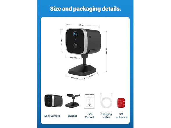 ZHIXIAOYI 4G LTE Security Camera 2K