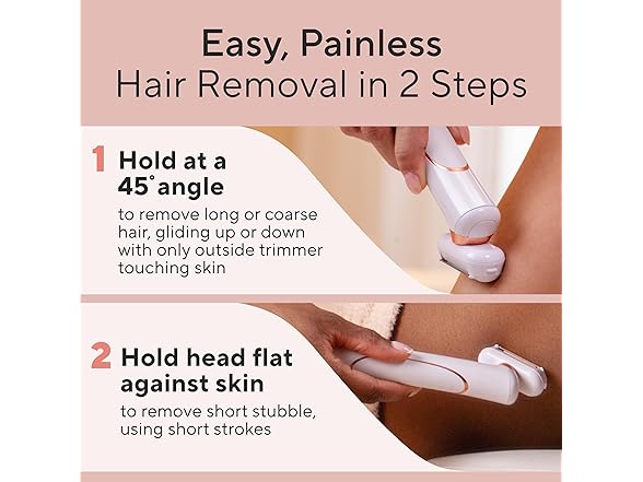 2 Pack Flawless Legs Women's Razor