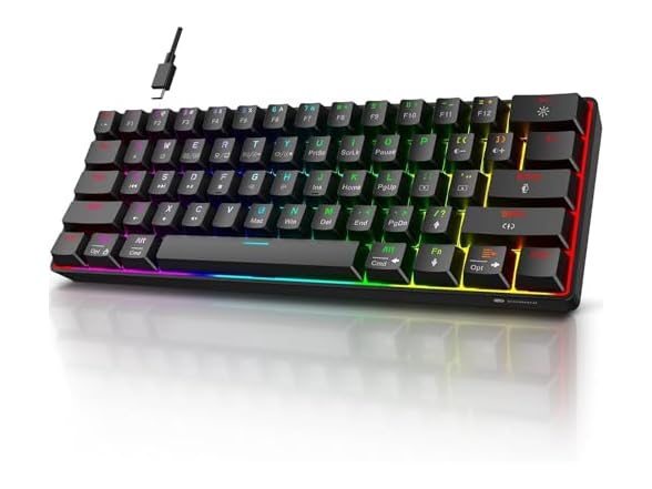 KOORUI Ultra-Compact Mechanical Keyboard