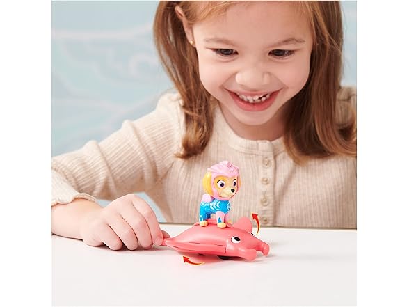 PAW Patrol, Aqua Pups Skye Figure Set