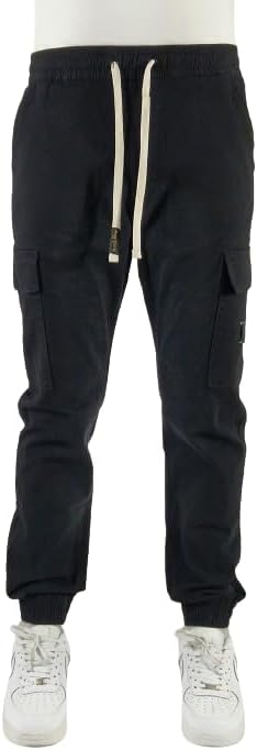 Bay York Men's Stretch Light Weight Cargo Jogger