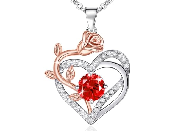 Moshen July Ruby Heart