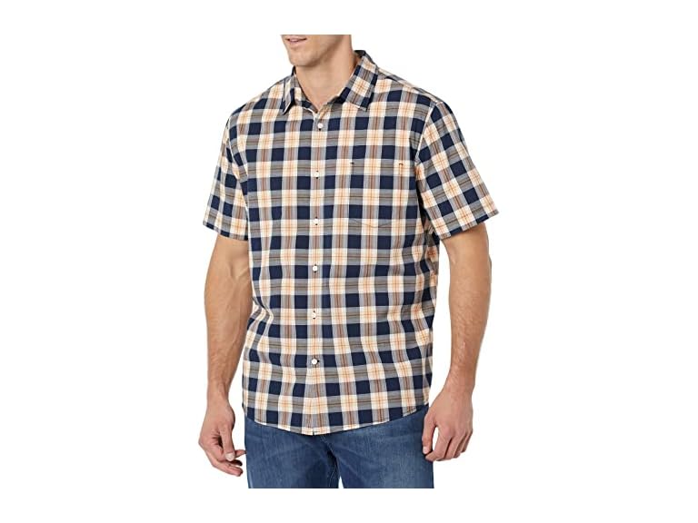 Navy/Gold, Plaid