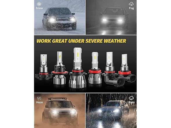 ETOILUMI ETOILUMI 4PCS Fog Bulbs Compatible wit