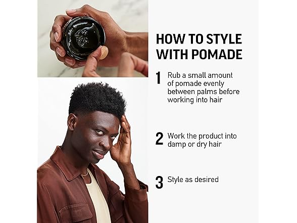 3PK American Crew Pomade for Hold and Shine 3 Oz