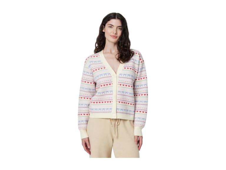 Beige Fairisle