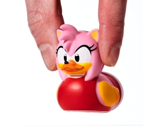 TUBBZ Mini Amy Rose Rubber Duck Figure