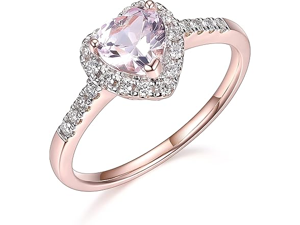 Amazon Essentials 18 Karat Rose 18K Gold Over Ring