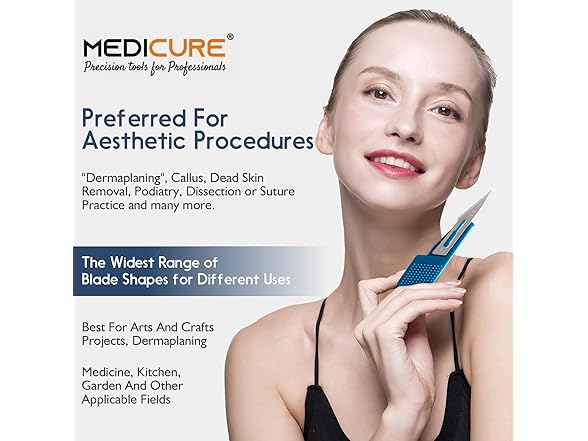 Medicure Disposable Scalpels-Multi Sizes