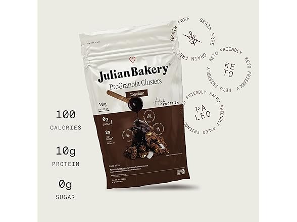 Julian Bakery, Progranola Chocolate, 9 O