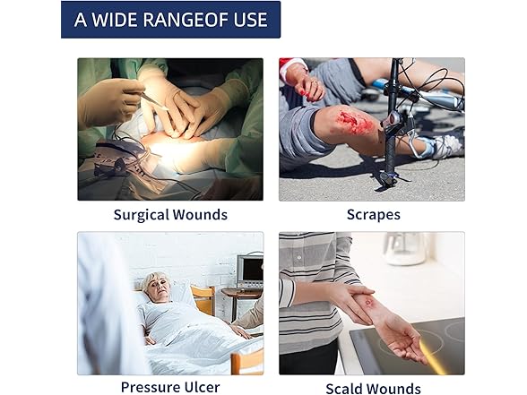 URAY Silicone Foam Dressing with Border