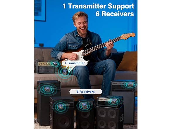 New Bee 5.8GHz Wireless Guitar System