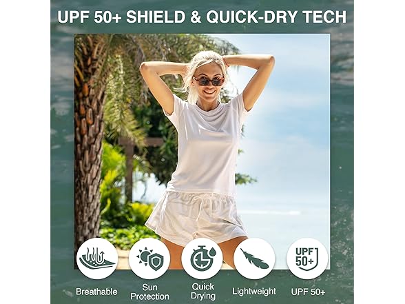 Kanu Surf Women UPF 50+ Short Sleeved Active & Top