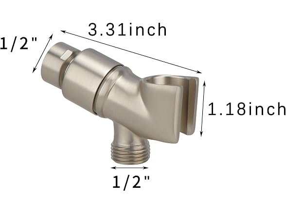 Shower Head Holder Full Metal Handheld