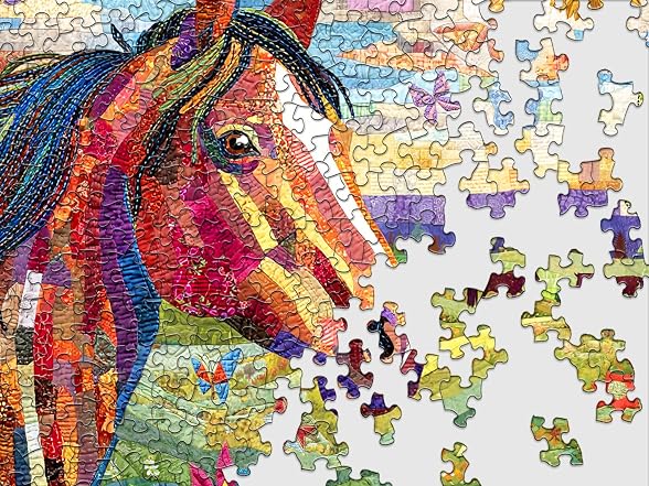 Springbok Patchwork Pony 1000 Piece Puzzle