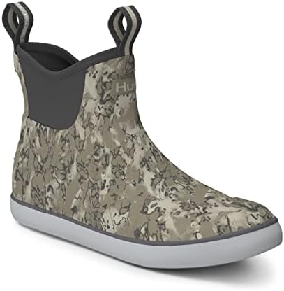 HUK Men's Rogue Wave Shoe, High-Performance Fishing & Deck Boot Rain, Fin Flats-Overland, 10