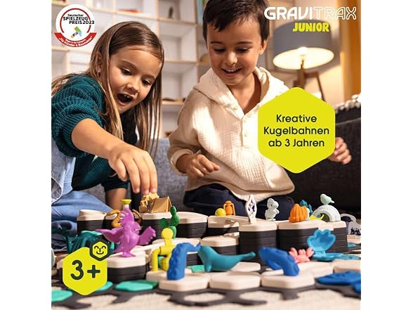 Ravensburger GraviTrax Junior Starter‑Set - Dino - 59‑Piece