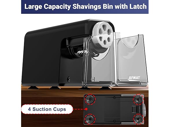 Black Electric Pencil Sharpener