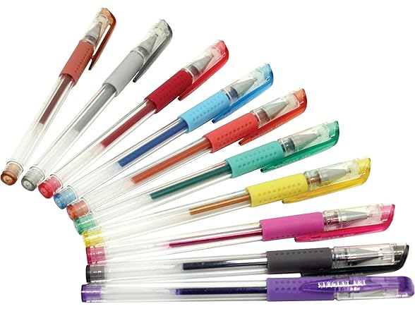 Sargent Art 10 Count Assorted Color Glit