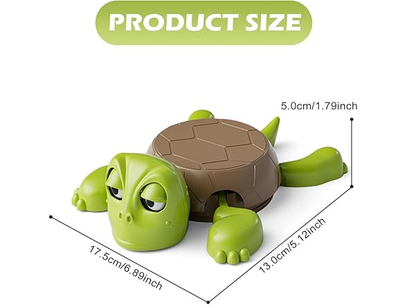 4pk Turtle Coaster With Surpise action