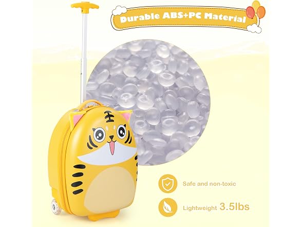 Olakids Kids Luggage, 16'' Carry On
