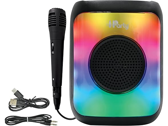 LEXiBOOK iParty Portable Bluetooth Speaker