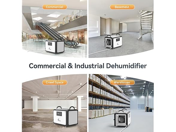 Tiitss Commercial Dehumidifier 120 Pints