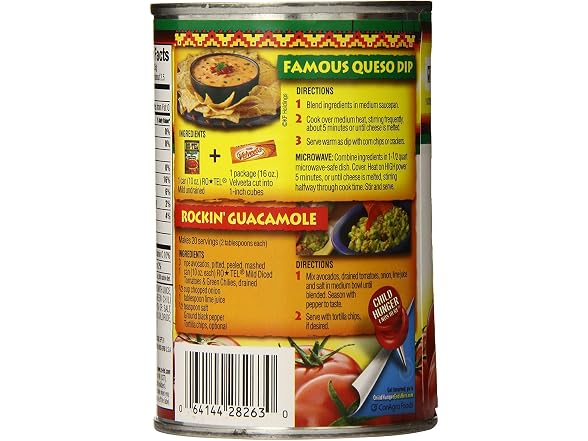 12PK ROTEL Mild Diced Tomatoes and Green Chiles
