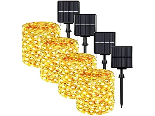 BesLowe 288FT Solar Fairy Lights JSN8