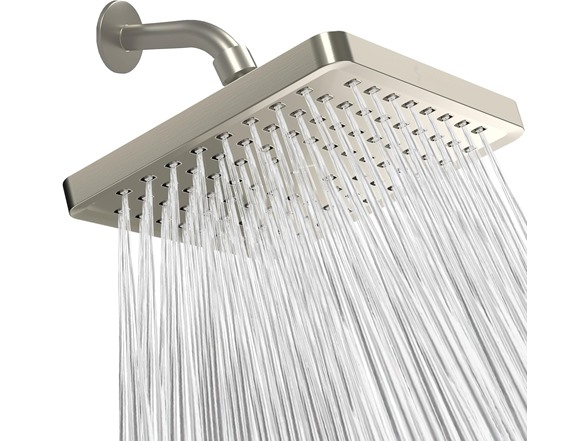 8" Square High Pressure Rain Shower Head