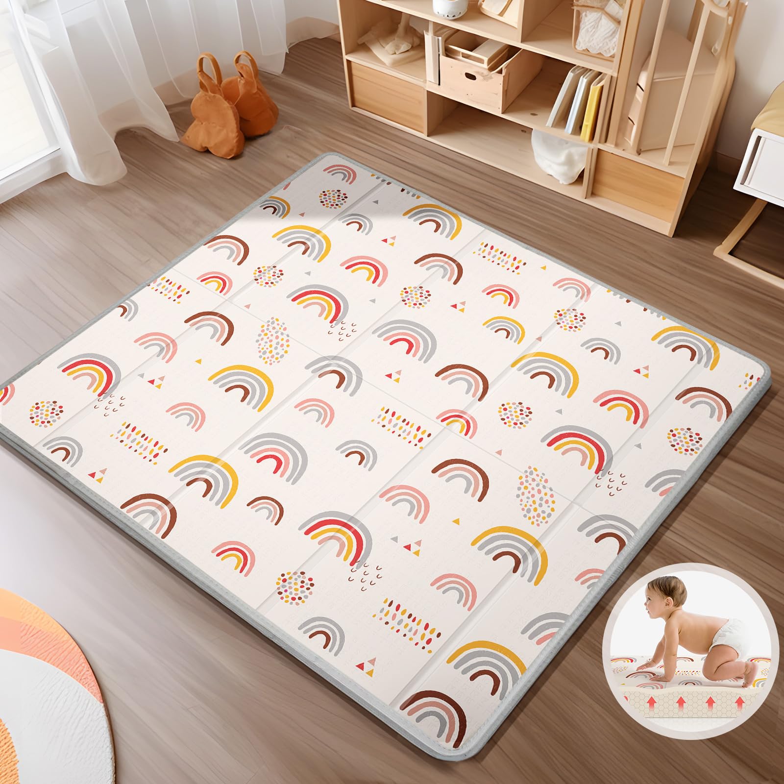 PIGLOG Foldable Baby Play Mat- Koala - Gallery 11
