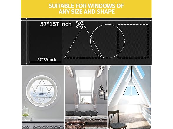 YOOMINI Portable Blackout Curtains