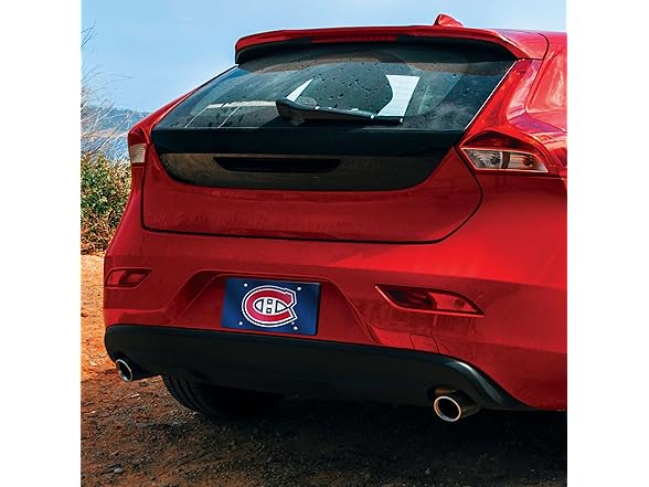 Canadiens License Tag Metal