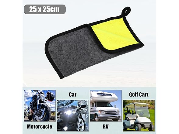 X AUTOHAUX Microfibre Car Drying Towel