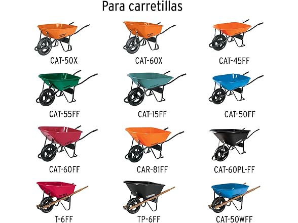 TRUPER RN-X 16" x 4" Flat Free Tire - Gallery 4