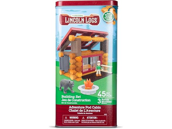 Lincoln Logs Adventure Pod Cabin