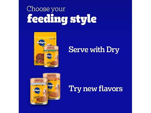 12CT Pedigree Chopped Ground Dinner Adult Sof