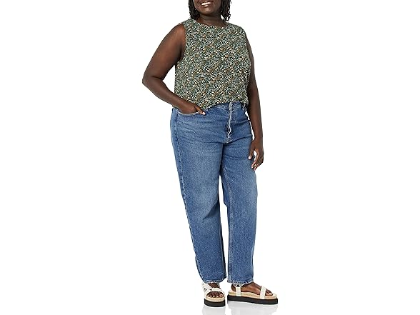 Amazon Essentials Women Regular-Fit Sleeveless Top
