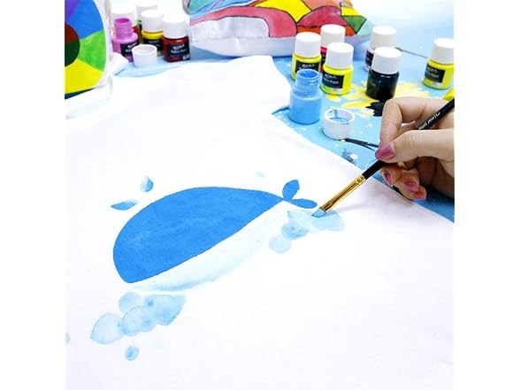Mont Marte Signature Fabric Paint, 36pc