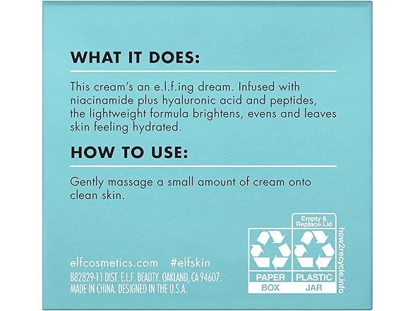 e.l.f. SKIN Holy Hydration! Face Cream