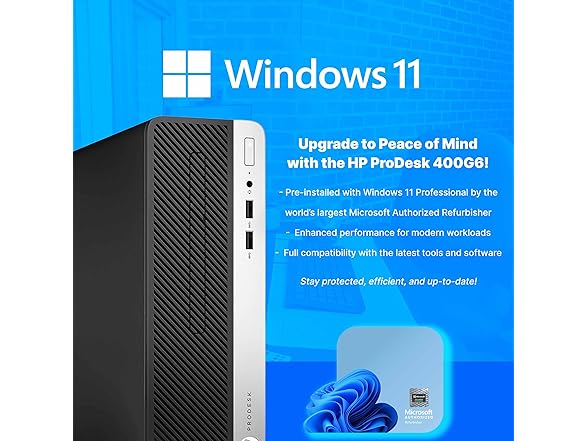 HP ProDesk 400 G6 Desktop PC 16GB 1TB