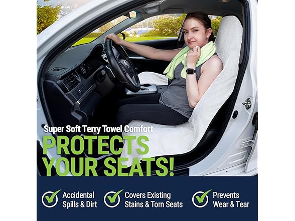 Season Guard Terry Cloth Sweat Towel Seat
