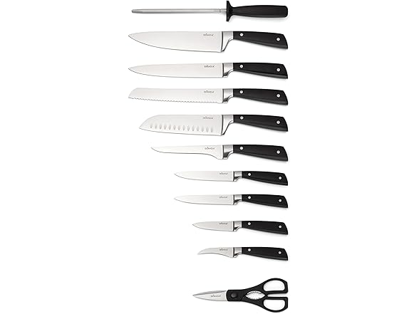 Hampton Forge Kitchen Knife Sets, Constract 13-Piece 