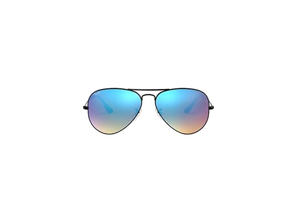 Black/Brown Gradient  Mirror Blue